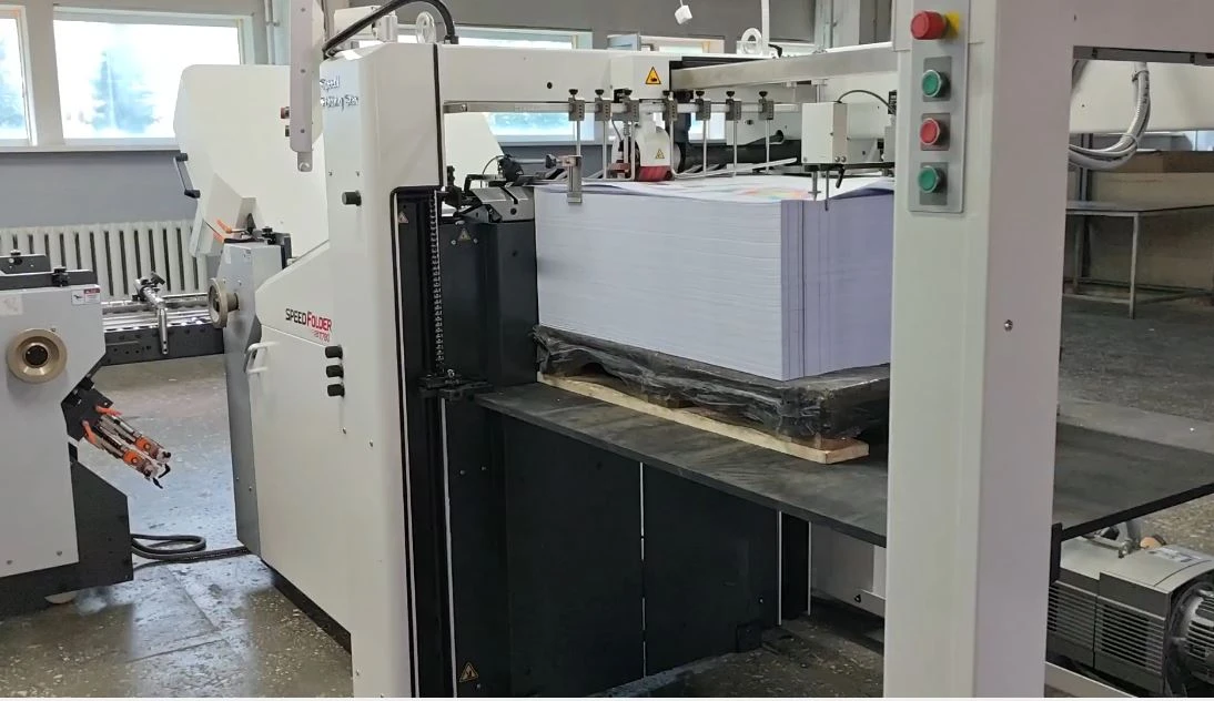 Фальцевальная машина Speed Machinery установлена в ПИК «Идел-Пресс»
