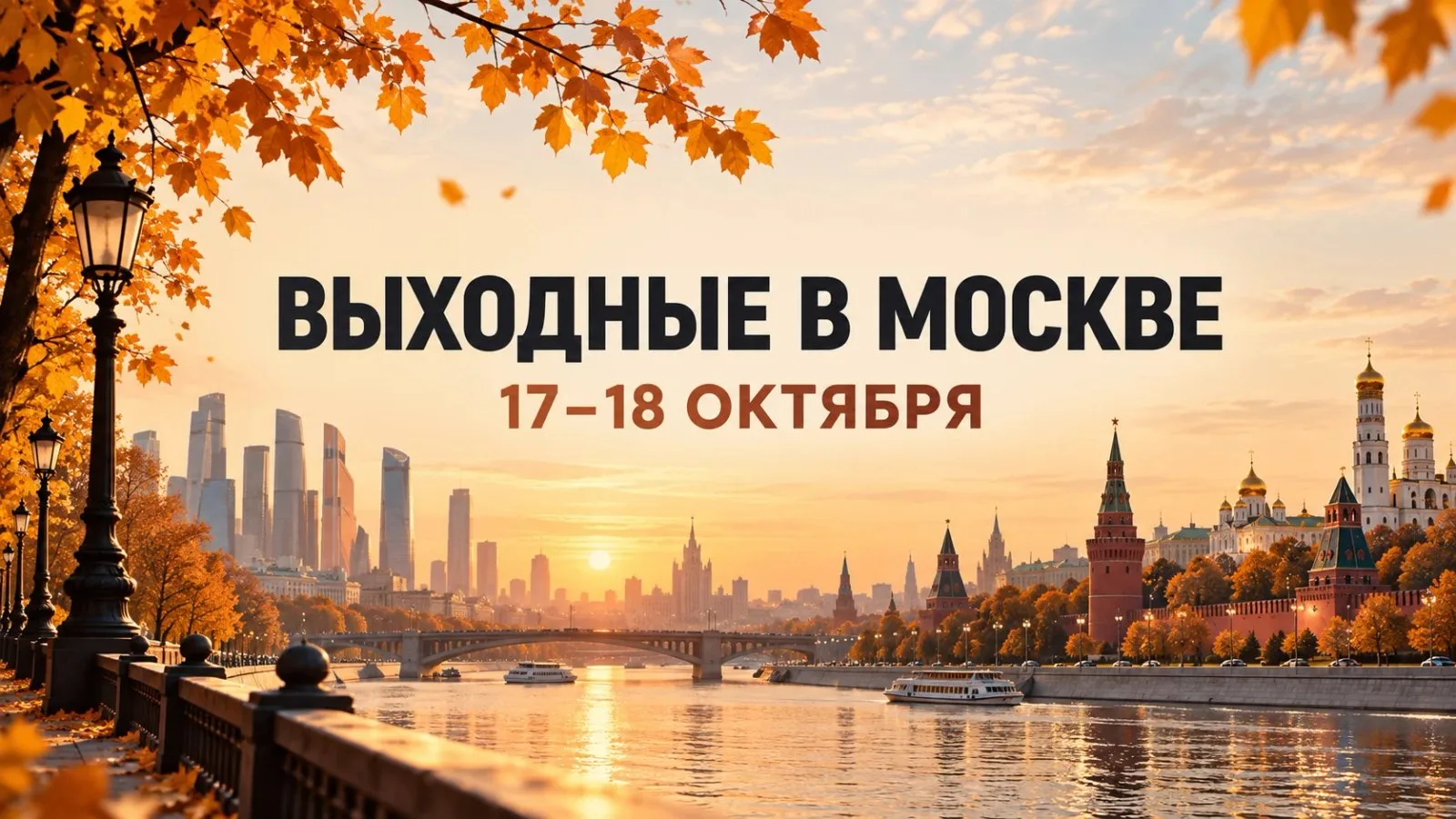 Куда сходить в Москве на выходных 17–18 октября 2026 года
