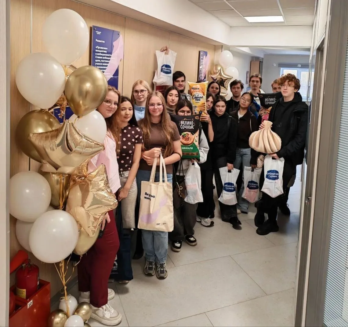 🥟 В крупном пищевом предприятии нашего сельсовета побывали студенты. «Сибирский Гурман...