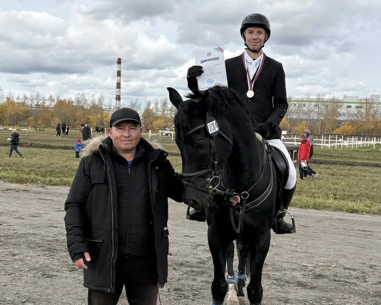 Спортсмен из Хакасии – призёр всероссийских соревнований по конному спорту