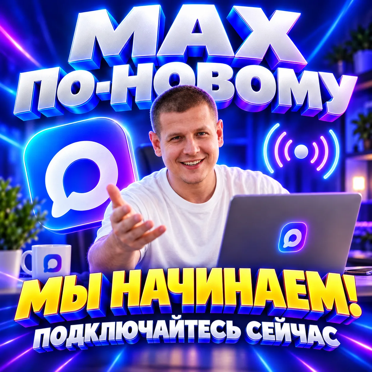 MAX ПО-НОВОМУ — МЫ НАЧИНАЕМ!