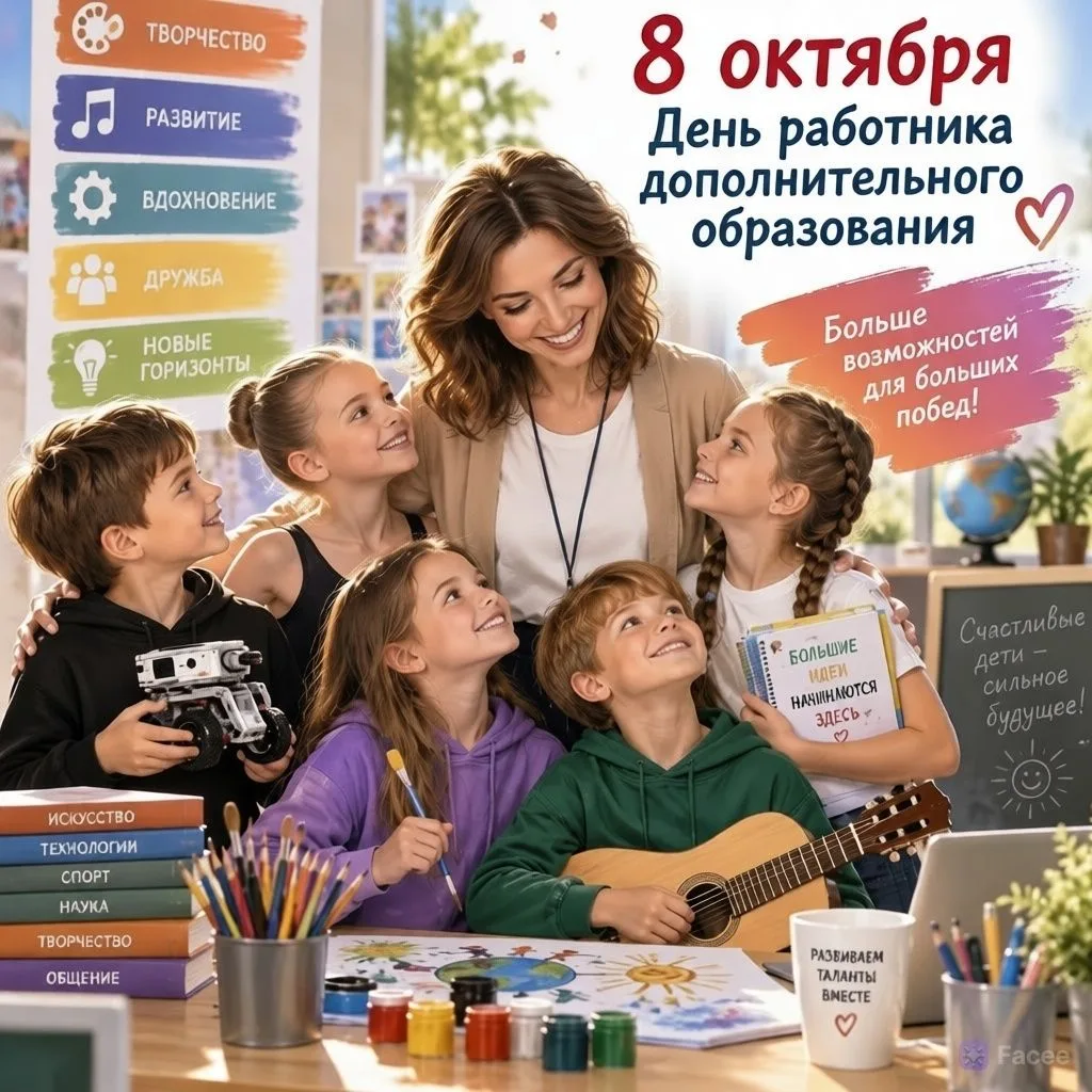 8 октября – День работника дополнительного образования