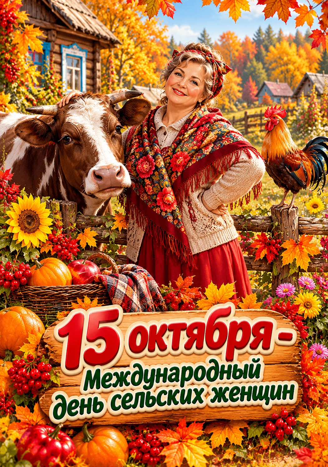 🌟 Международный день сельских женщин!..
