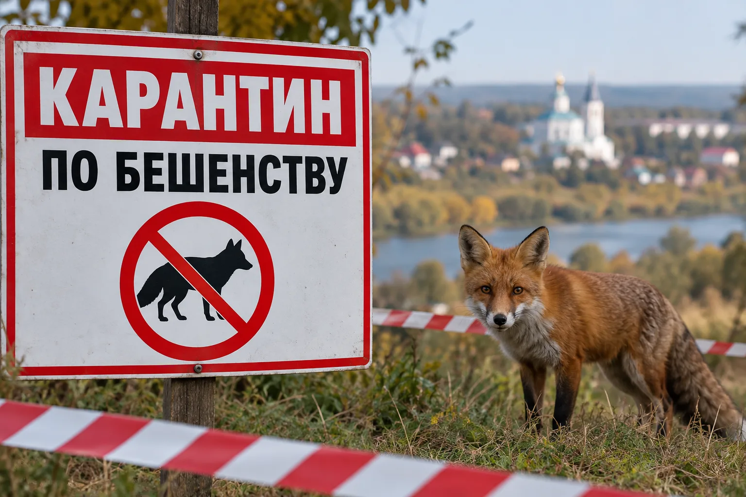 В Павловском округе ввели карантин по бешенству
