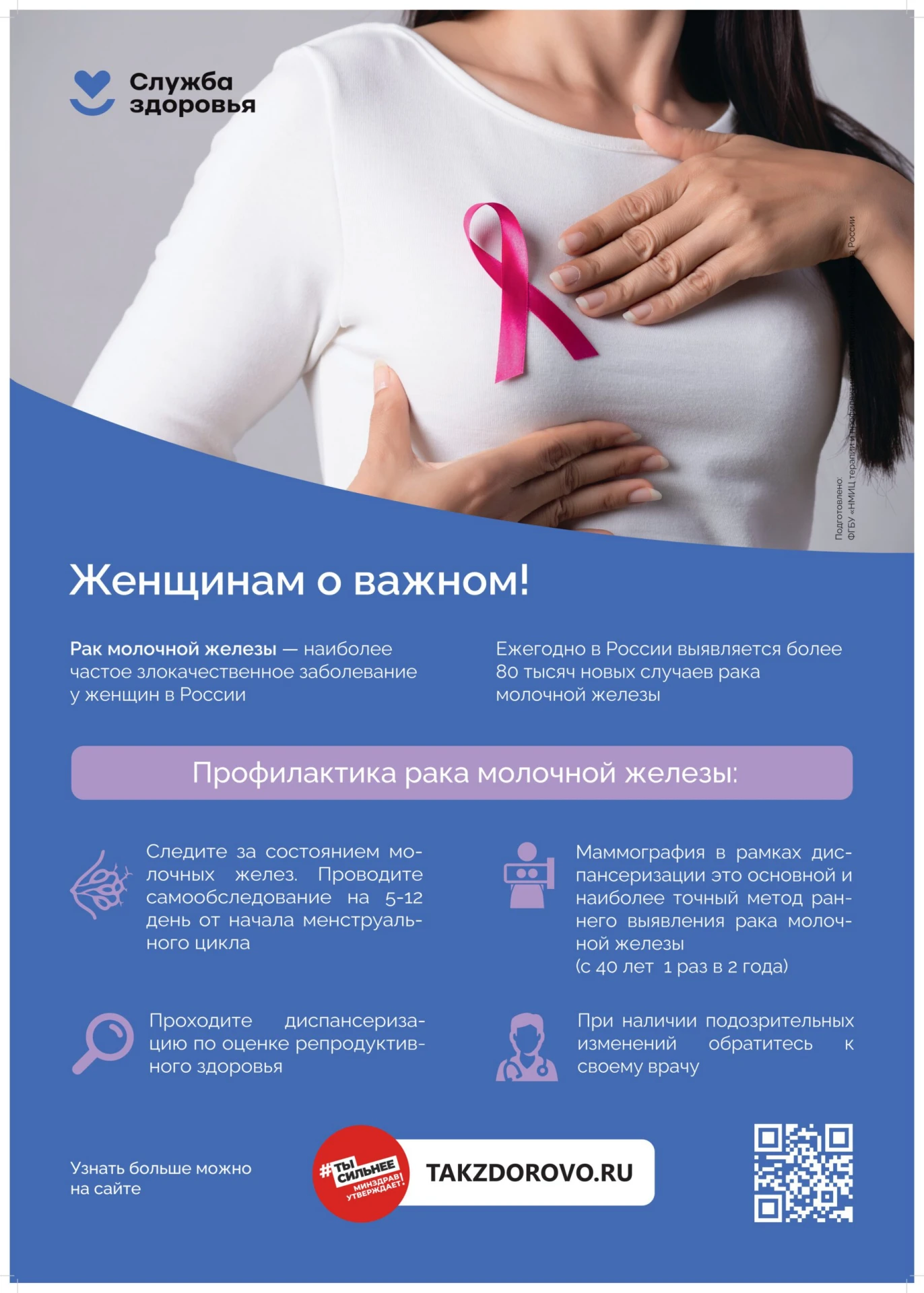 🗓️15 октября – Всемирный день борьбы с раком молочной железы