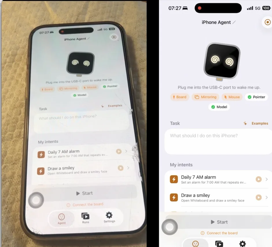 Управлять настоящим iPhone без Mac и джейлбрейка можно за $7. Плата ESP32 втыкается в U...