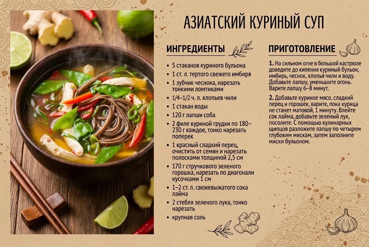 Рецепты супов