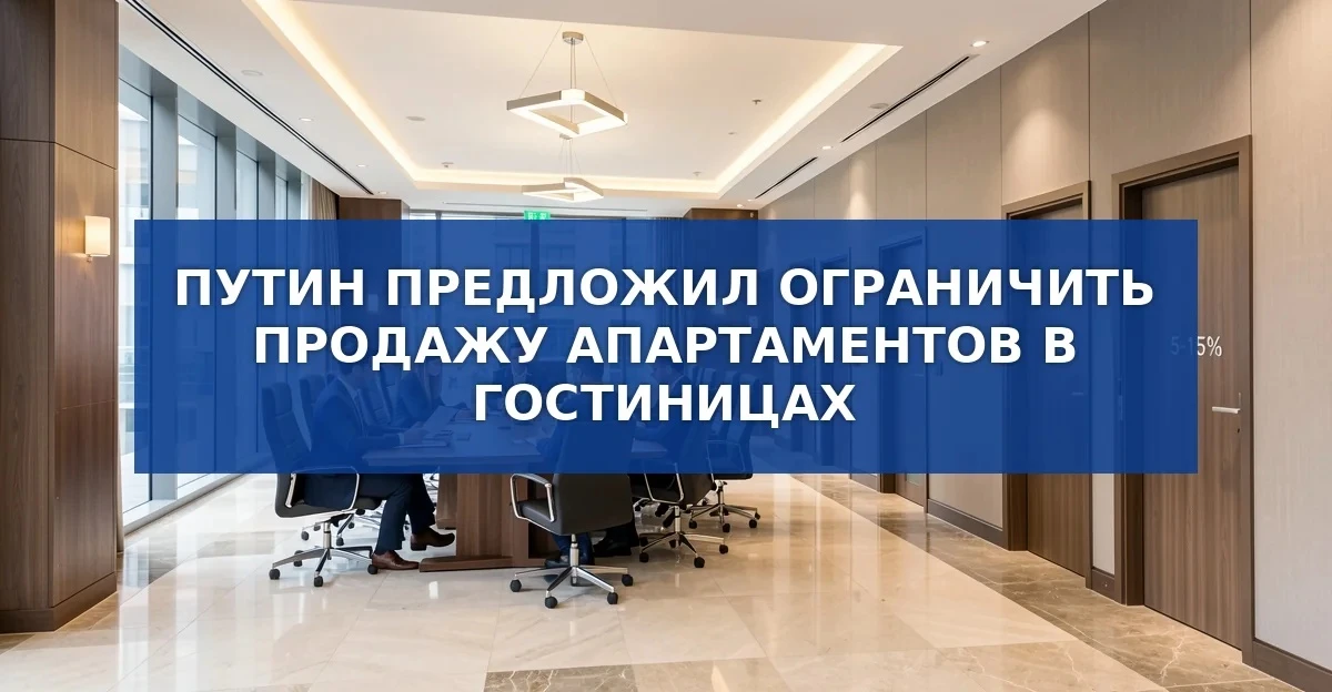 Ограничение продаж апартаментов в гостиницах