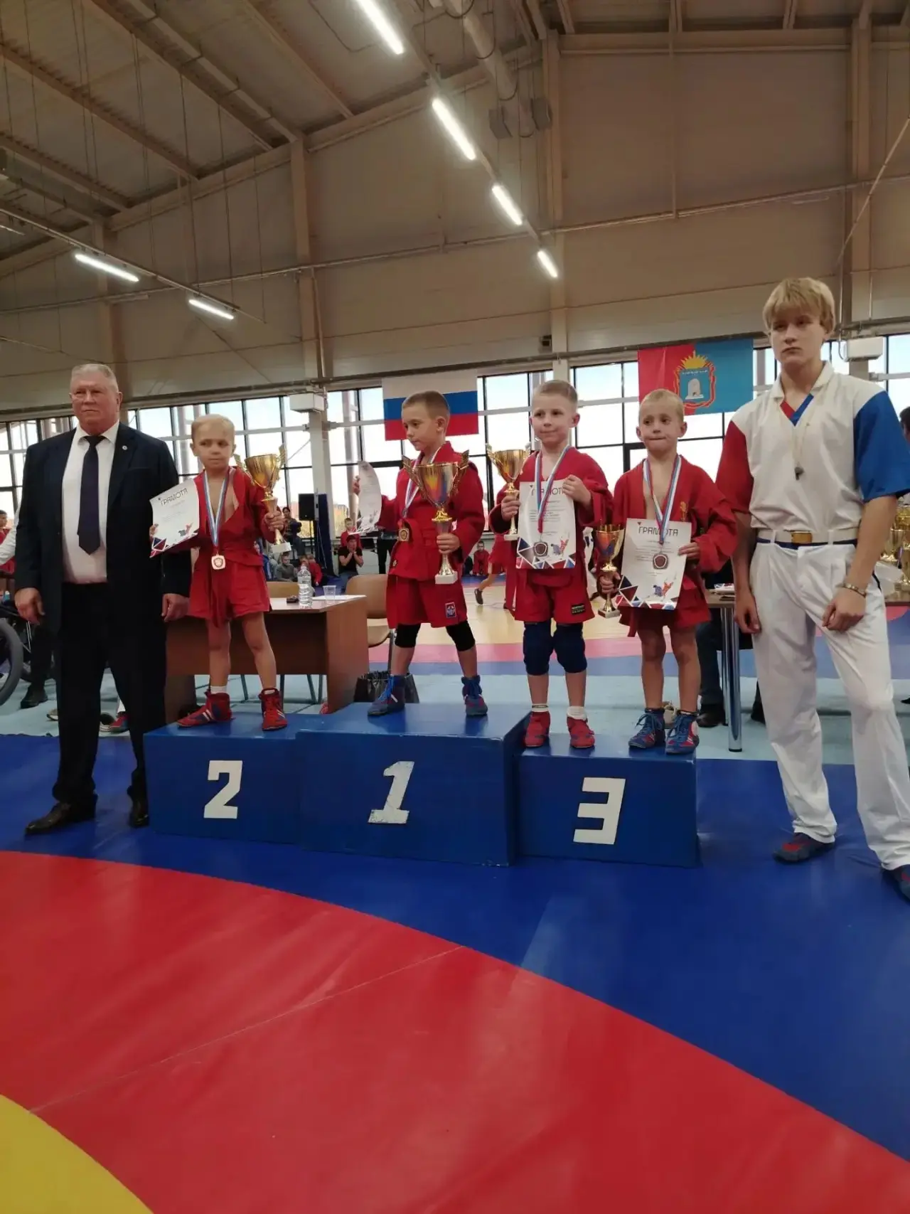 🏆11 октября в городе Тамбове прошли соревнования по самбо памяти МС С.Самойлова.