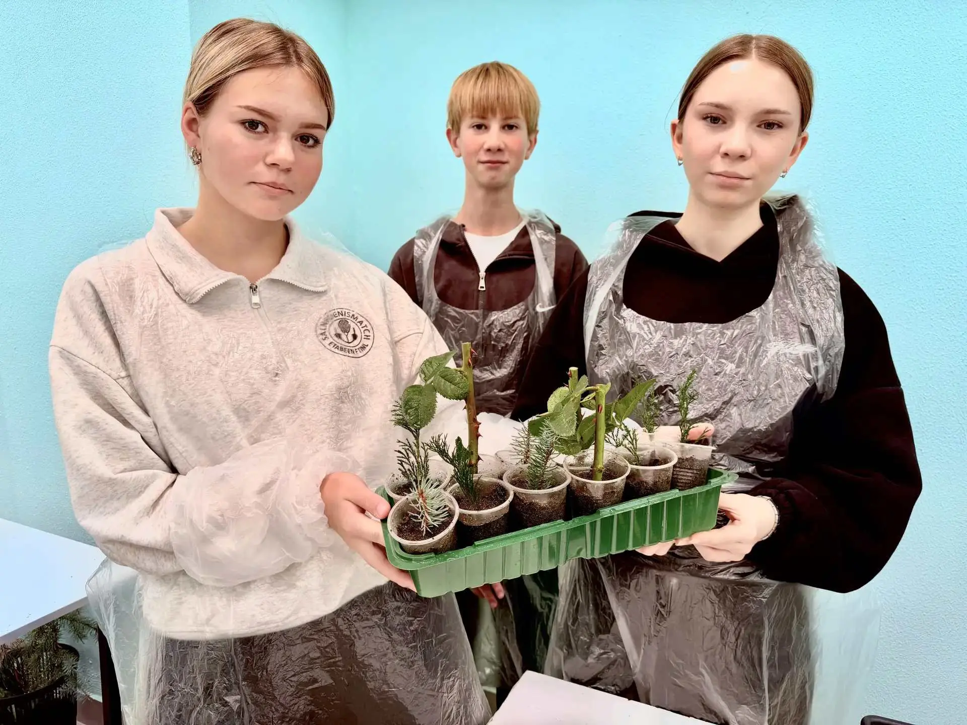 Обучающиеся 8 агрокласса прошли профессиональную пробу в филиале Чаплыгинского аграрног...