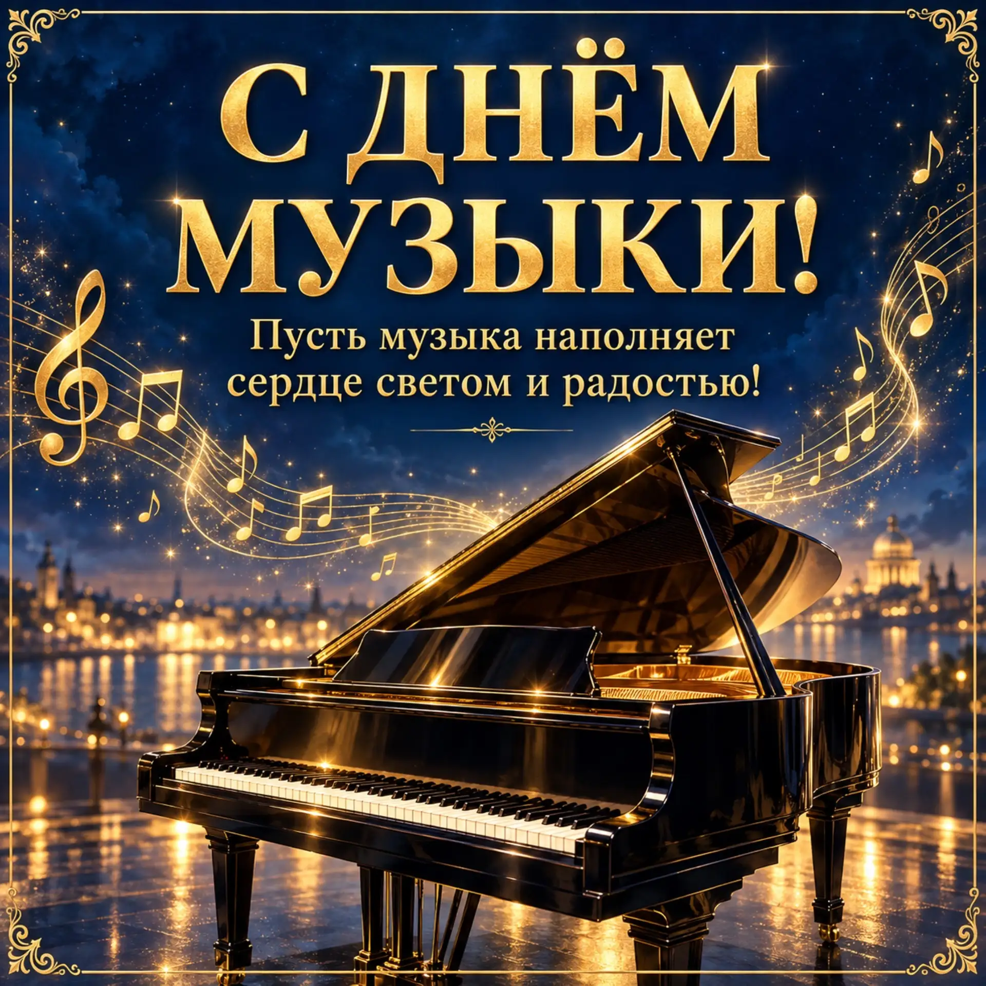 Сегодня 1 октября - День Музыки!