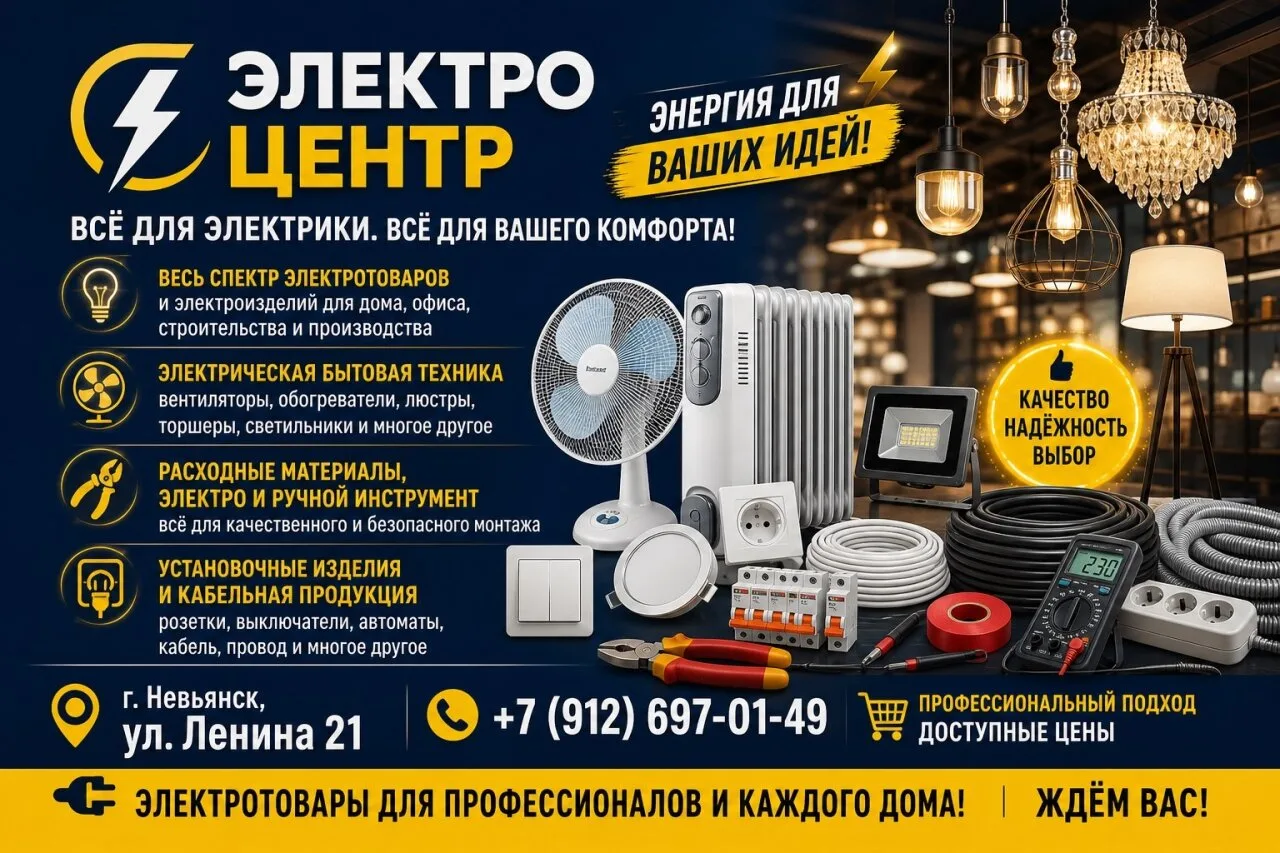 Сделайте свою жизнь комфортнее с «Электро Центром»!