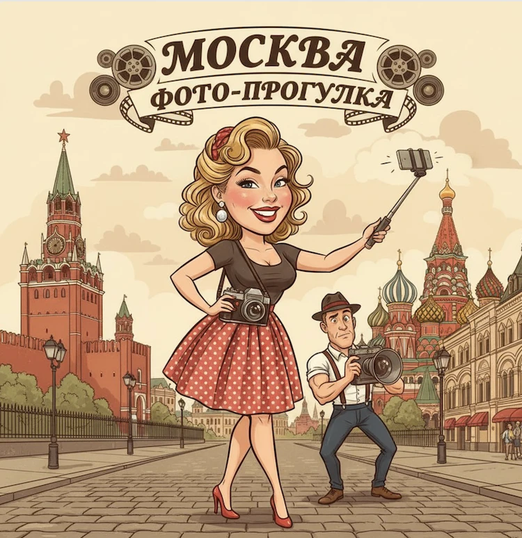 Прогулки по Москве с фотографом: куда пойти с друзьями из другого города, чтобы привезт...