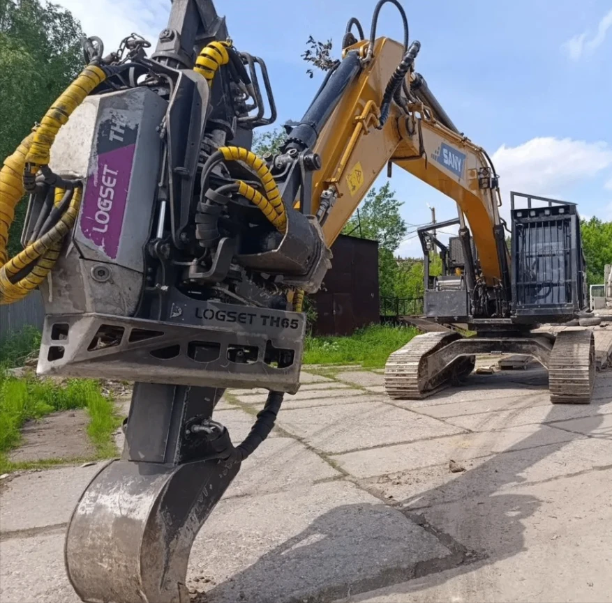 🔥Харвестер SANY SY245F, 2022. Гуся сняли с лизинговых стоков - состояние огонь, ценник...
