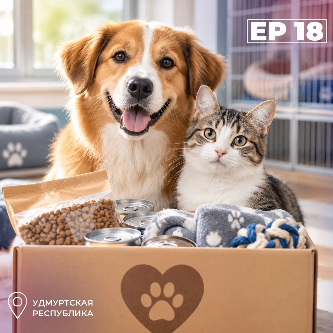 🐾 Поможем животным вместе!
