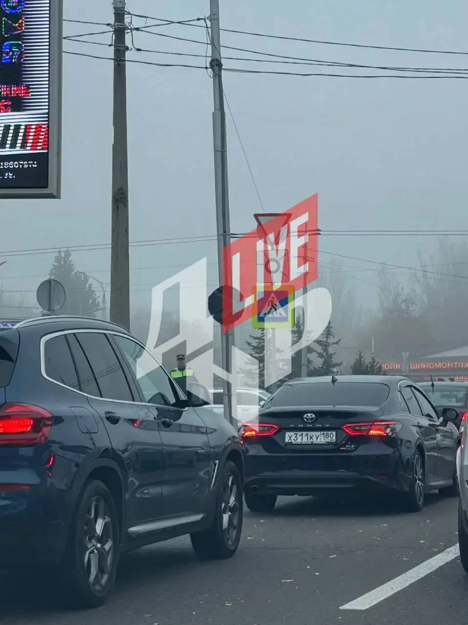 На Мотеле в Донецке готовят знаки, запрещающие поворот налево в час пик