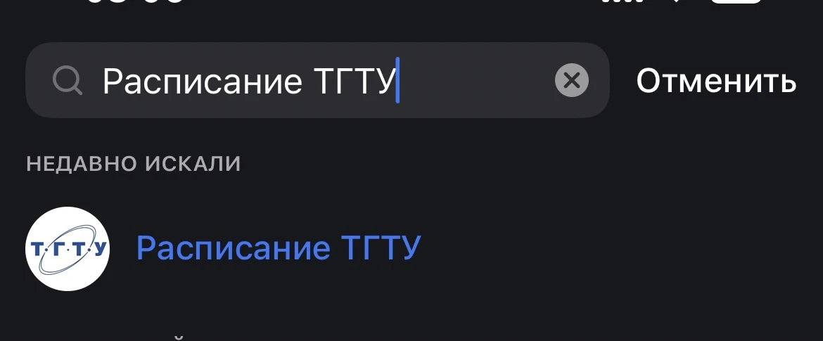 🎓 Бот расписания ТГТУ в MAX