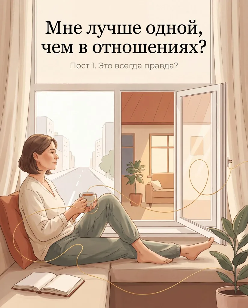 «Мне лучше одной» — это всегда правда?