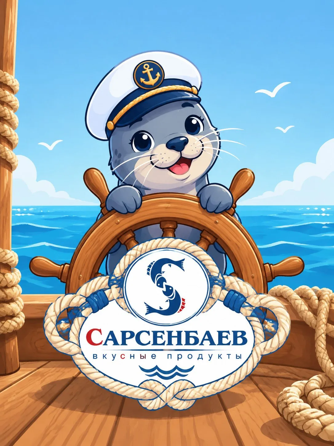 🌊 Морское приключение с морским Котиком ! 🦦⚓️