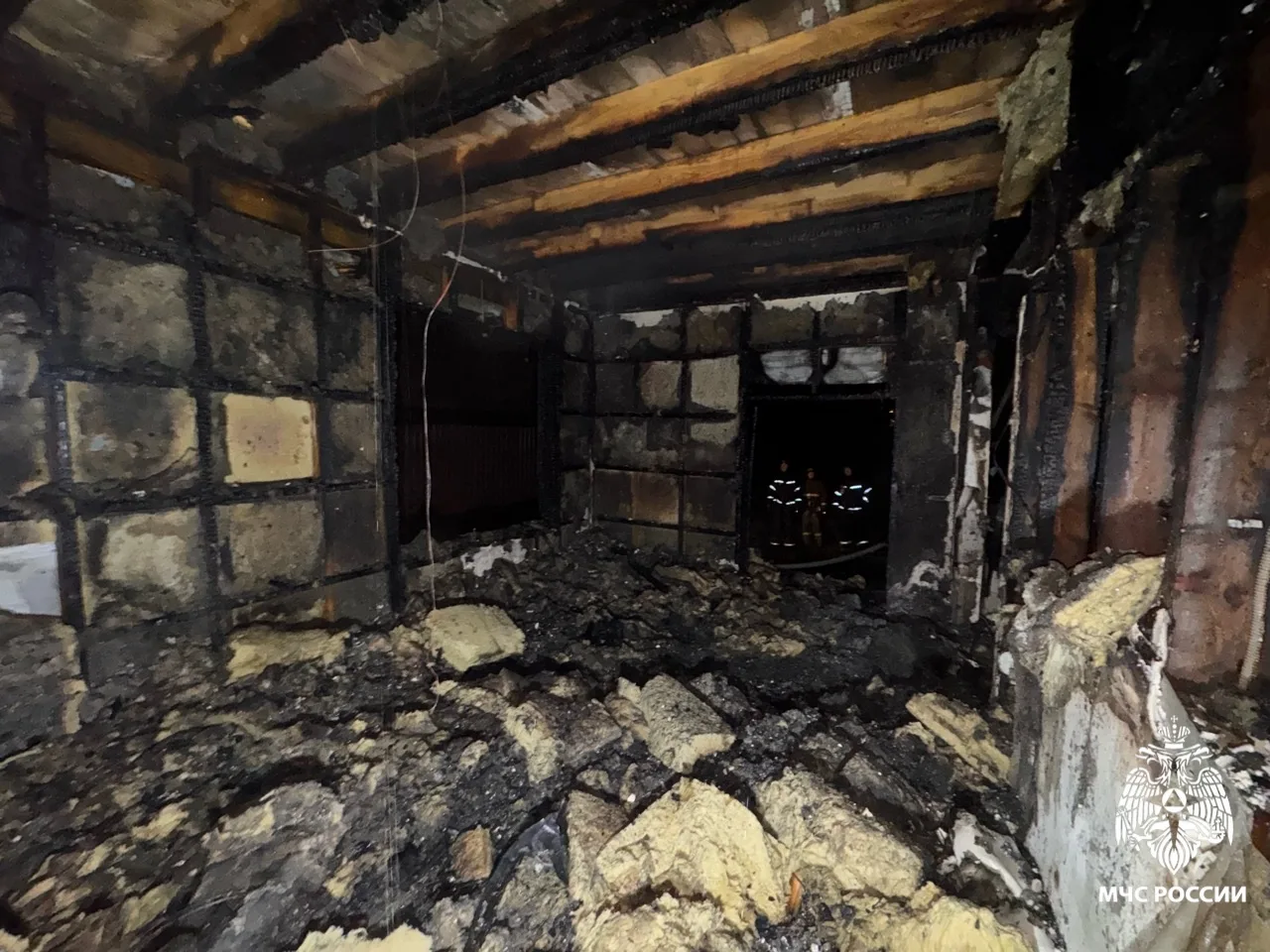 В Ярославском округе сгорело частное имущество