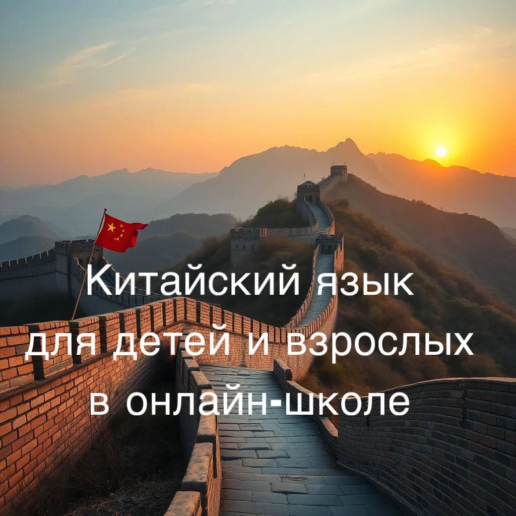 Языковая онлайн-школа Ирины Гарамовой предлагает индивидуальные уроки китайского языка ...