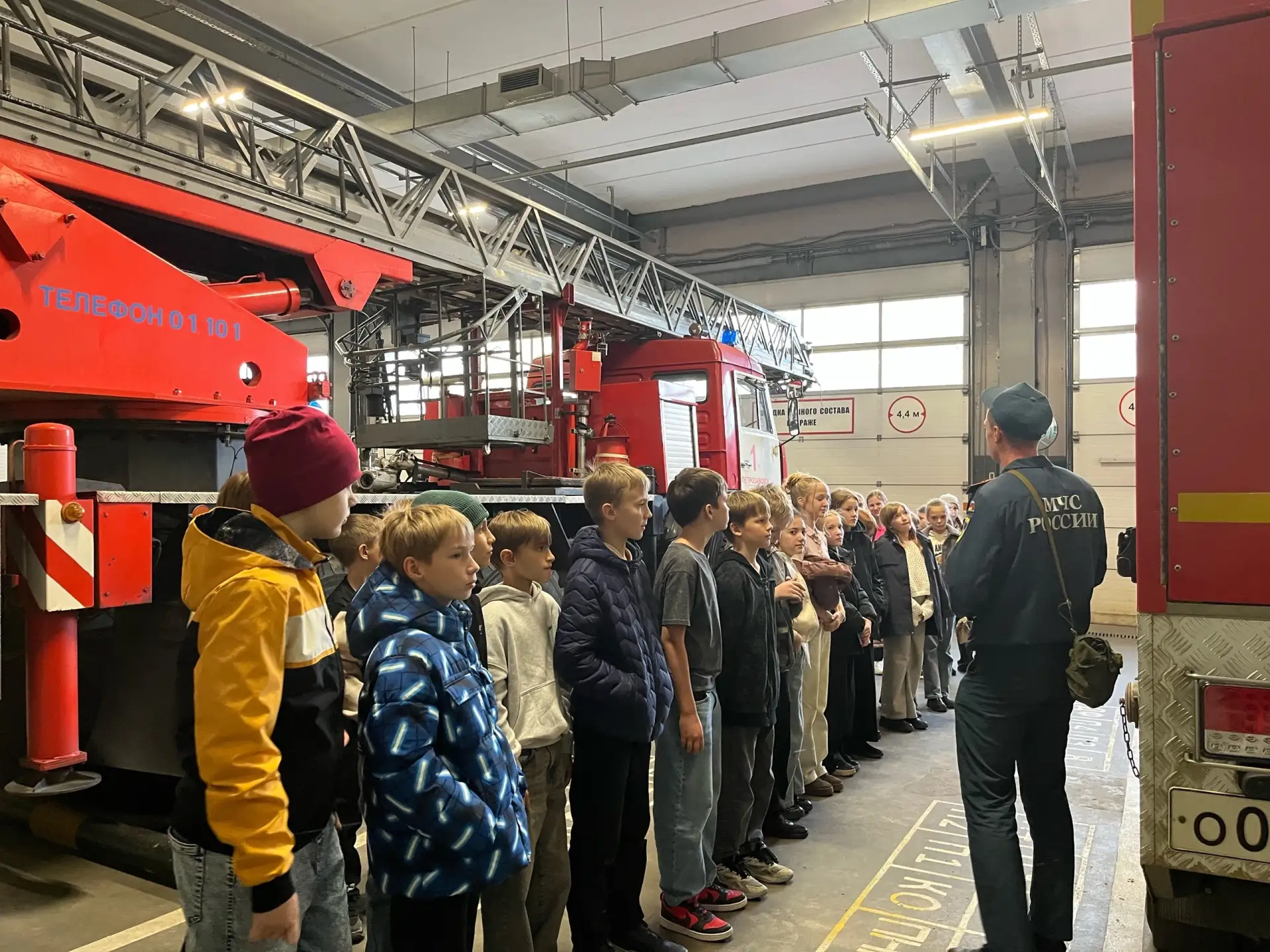 🚒Ученики 5 «Б» класса вместе со своим классным руководителем Кувалиной Надеждой Виктор...