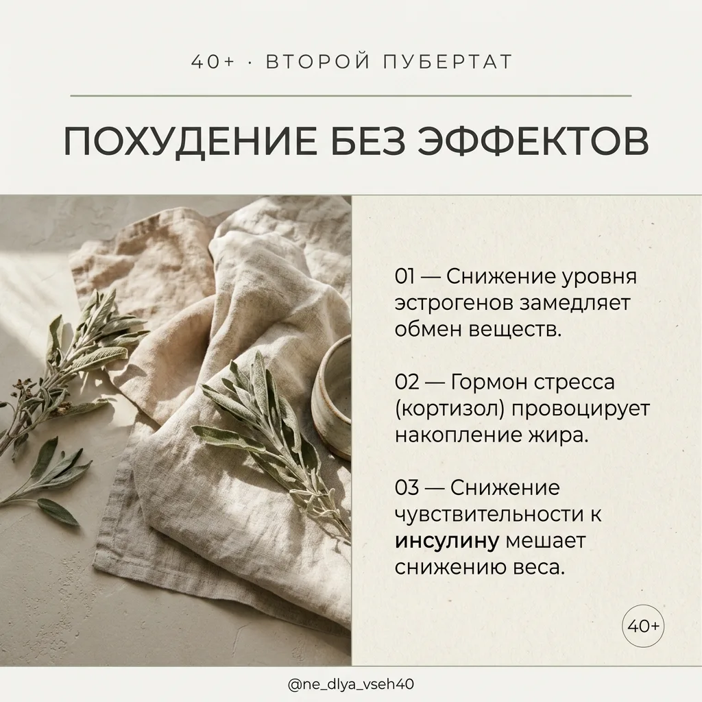 Гормональная перезагрузка после 40: как худеть по правилам тела