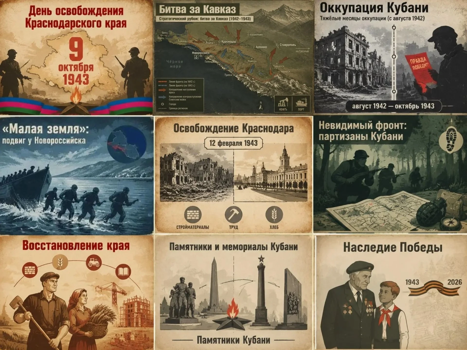 9 октября 2026 года Краснодарский край отмечает одну из самых значимых дат в своей исто...