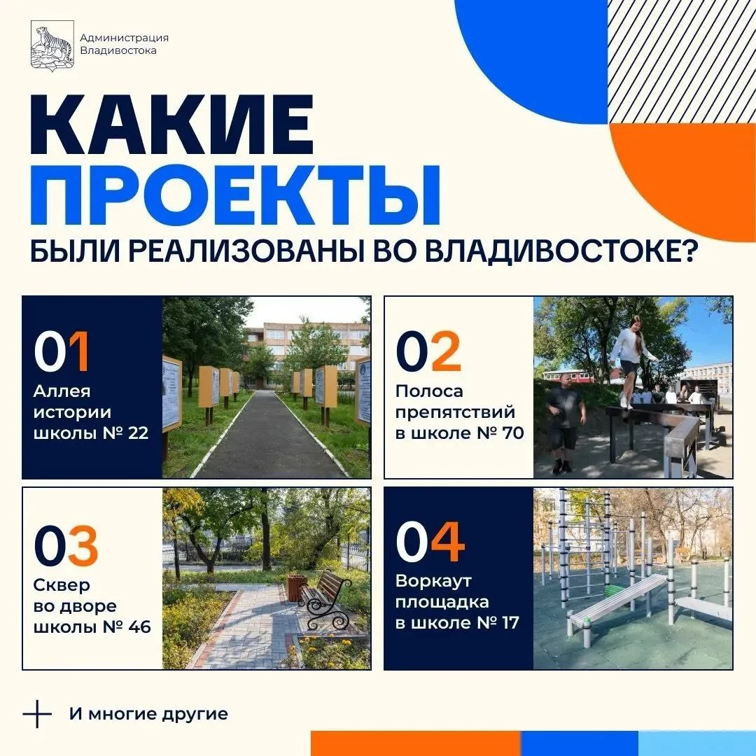 ✅Подростки Владивостока могут украсить территорию школы своими проектами по благоустрой...