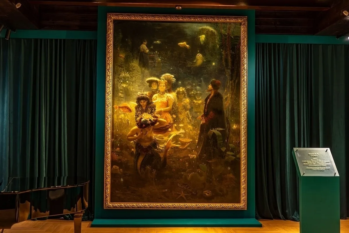 🎨 Петрозаводск попрощался с «Садко» Репина