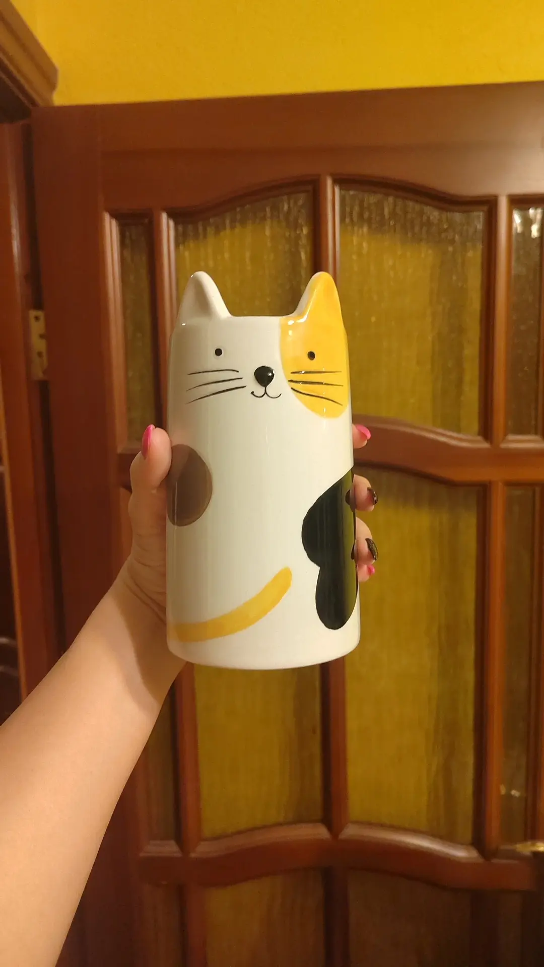Посмотрите какую милейшую вазу я нашла в фикспрайсе 😍😻