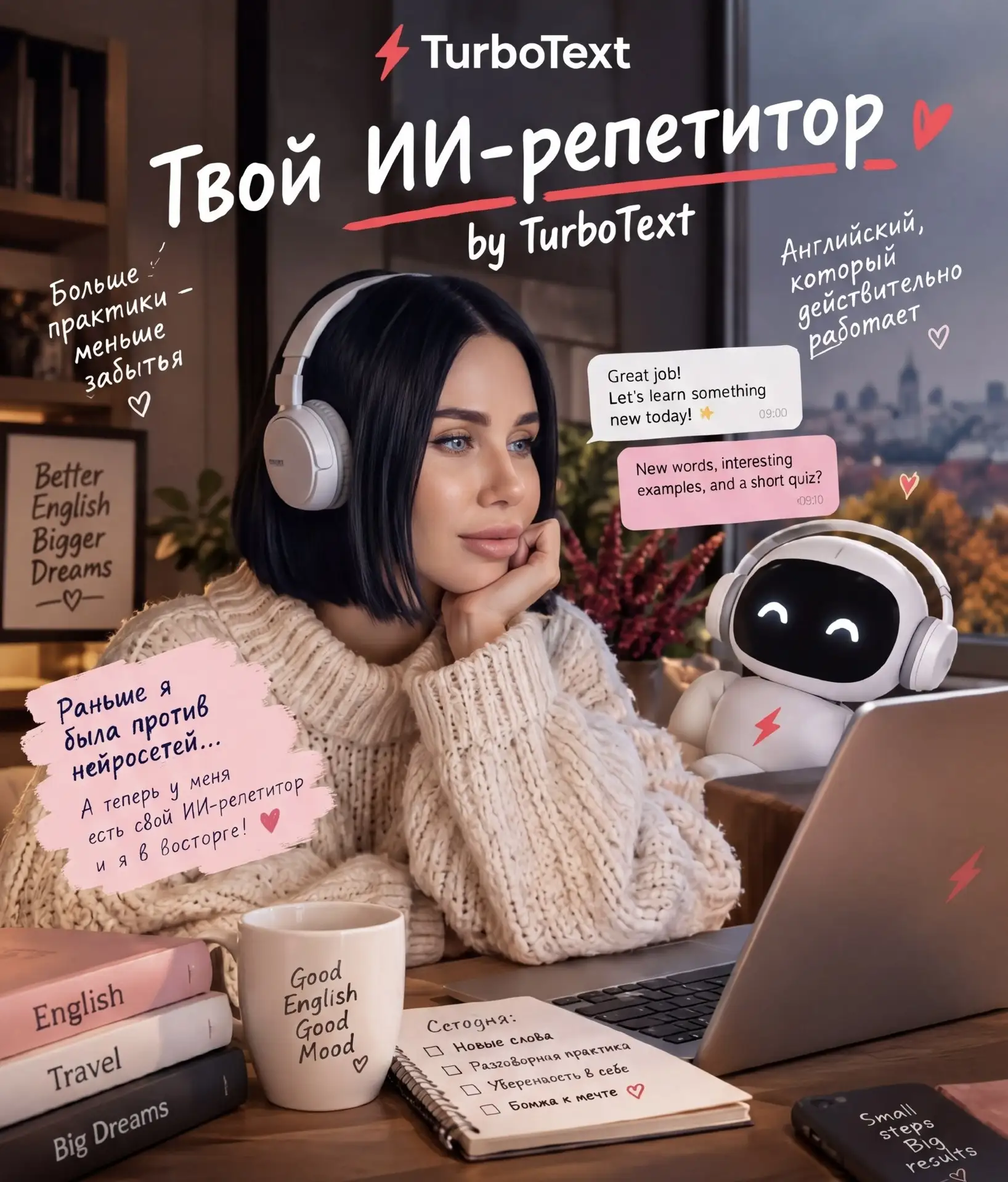 ❤️ Твой ИИ-репетитор by TurboText