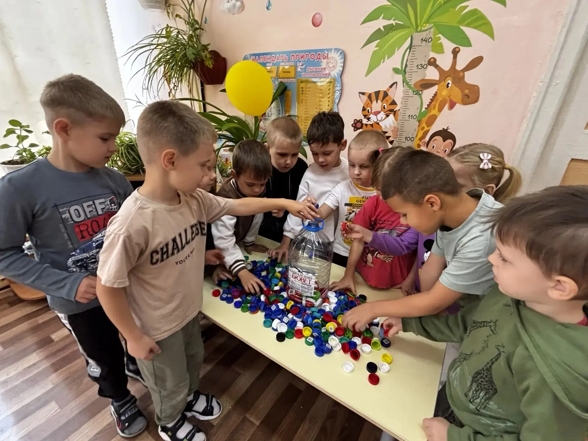 ✨В нашем детском саду проходит экологическая акция «Добрые крышечки»  по сбору пластико...
