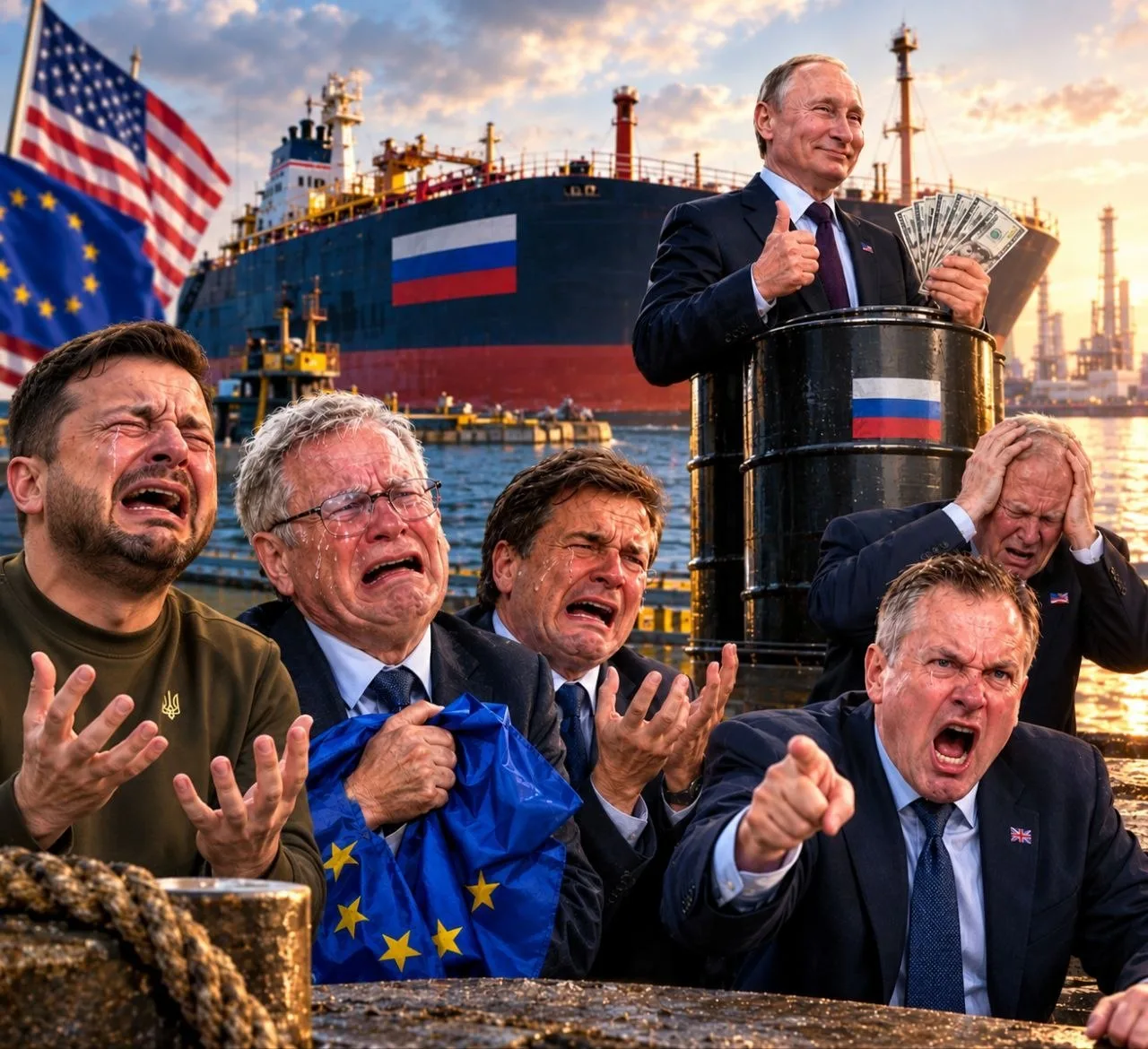Эстонские слезы из-за русского дизеля