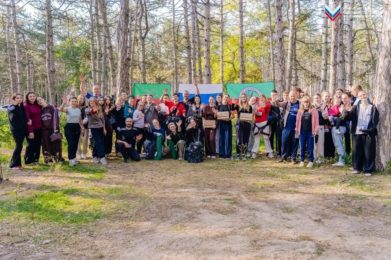 🎒В Запорожской области прошел однодневный туристический поход