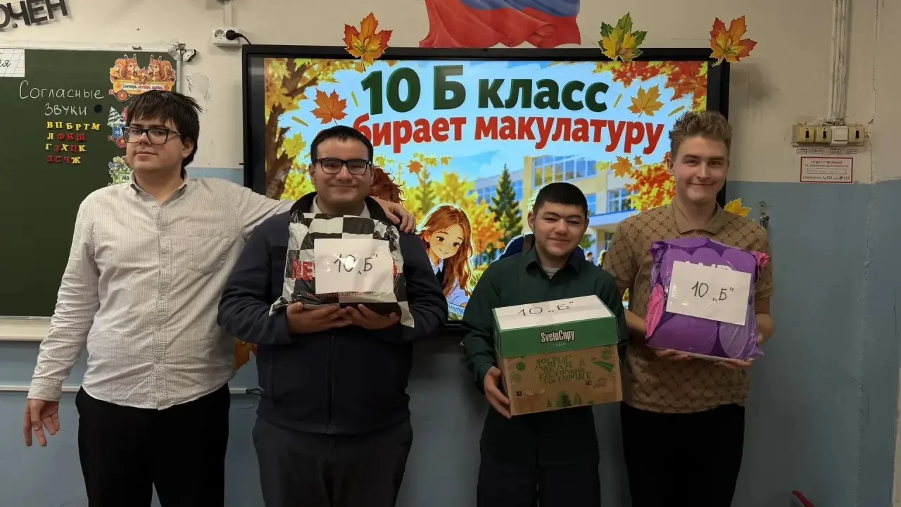 💡 Собери макулатуру – спаси дерево! 🍃