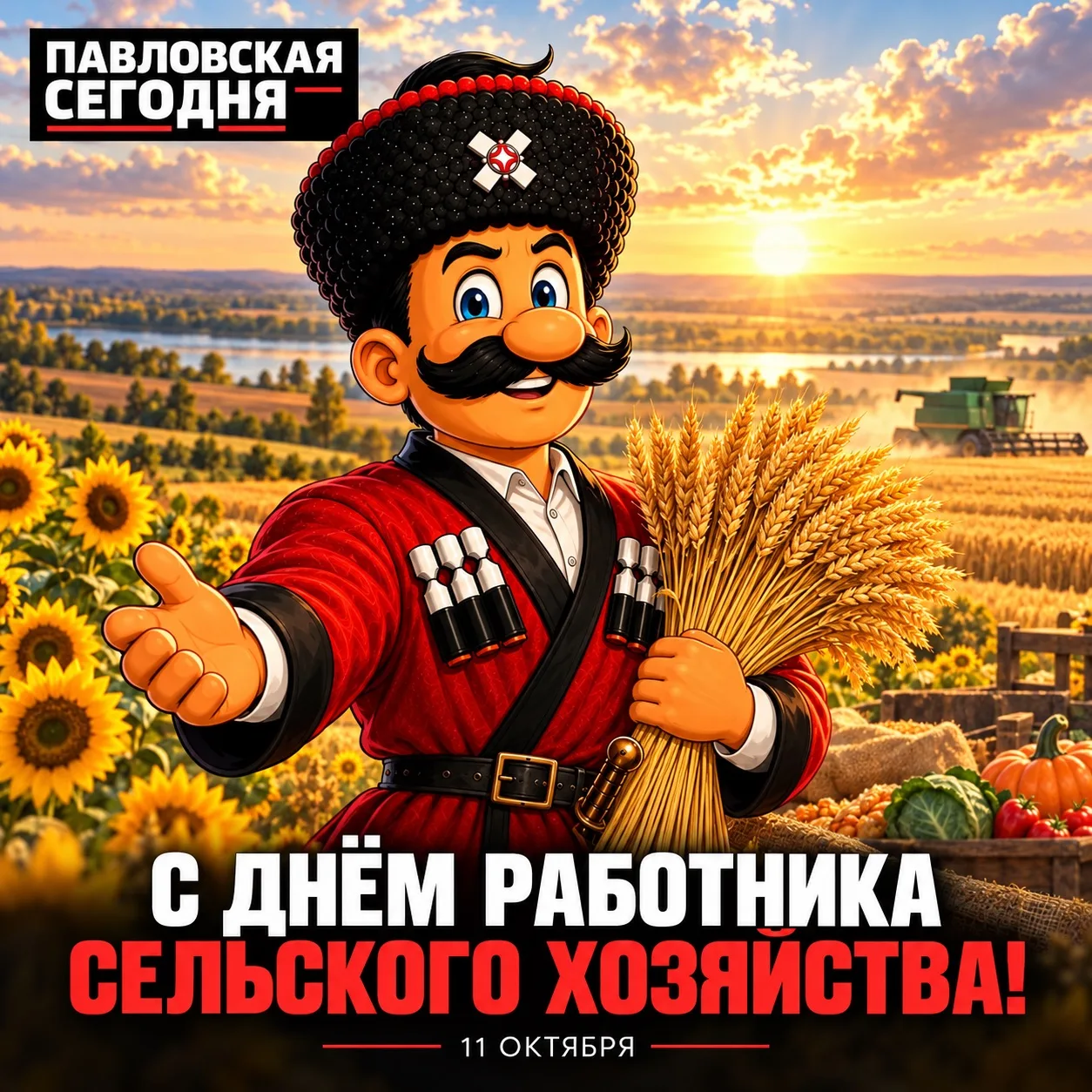 🌾 С Днём работника сельского хозяйства!