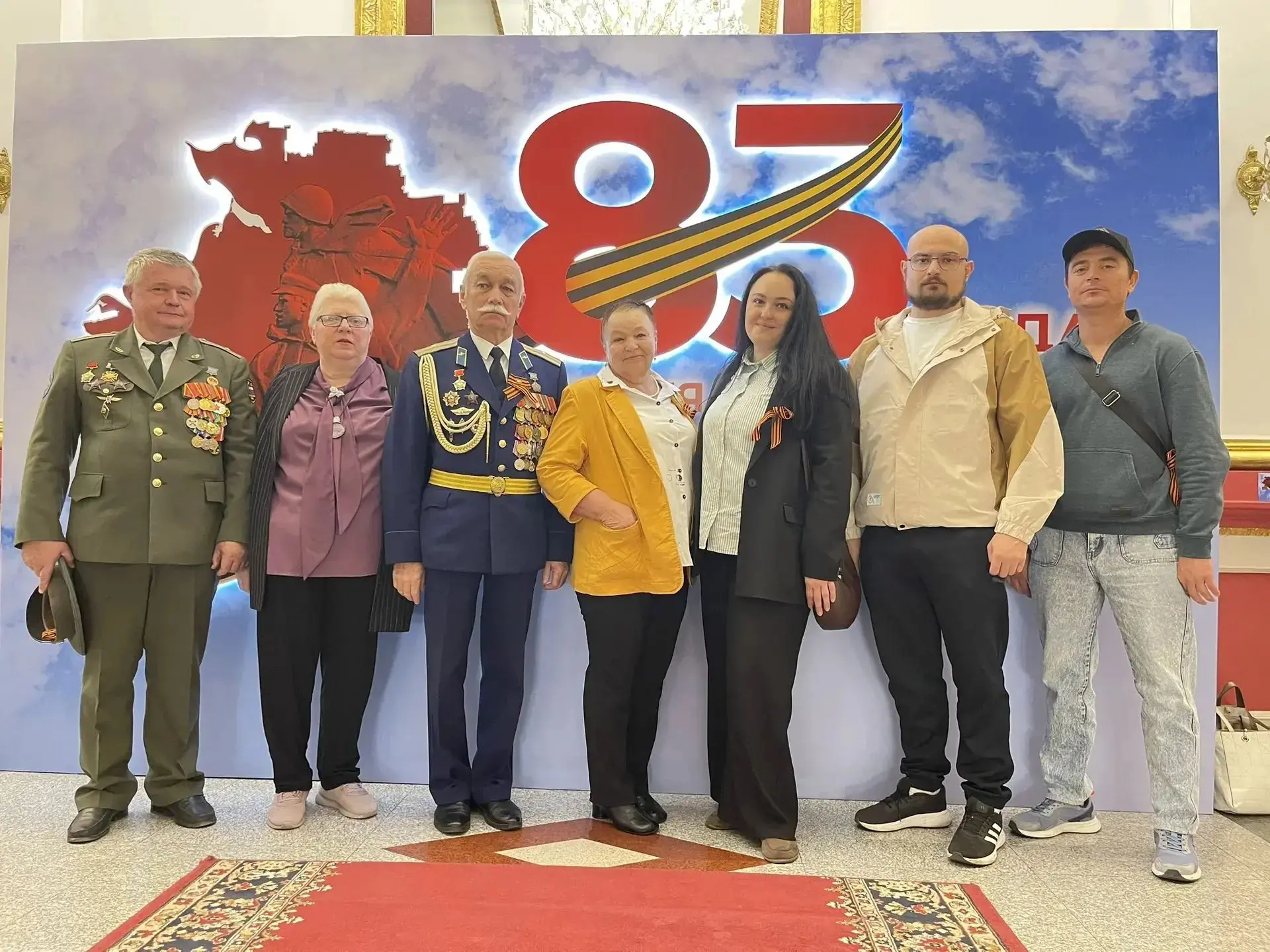 Кореновская делегация приняла участие в торжественном собрании ко Дню освобождения Кубани