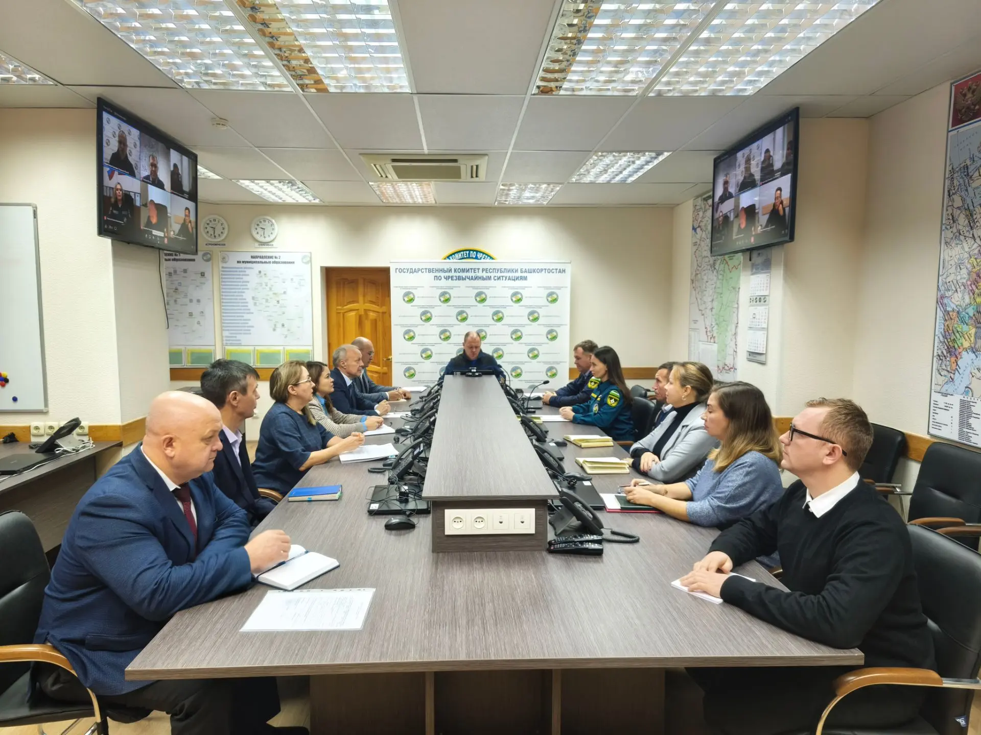 Республика Башкортостан приняла участие во Всероссийской штабной тренировке по гражданс...