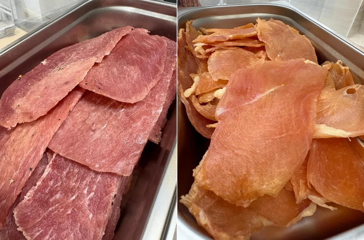 Чипсы мясные
