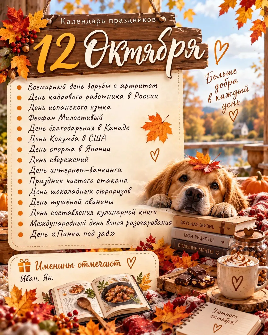 🗓 12 октября 2026 года