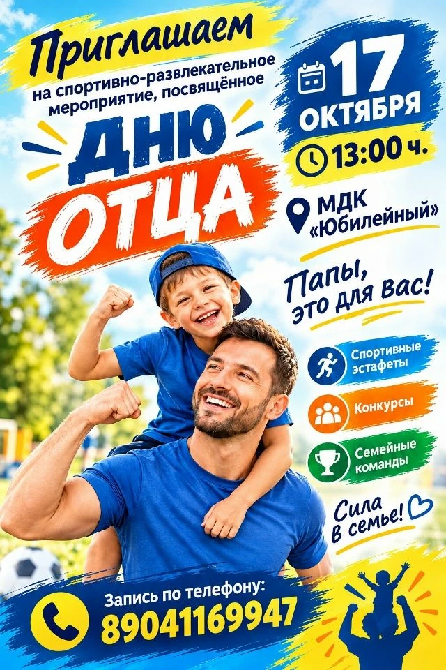 Отец – это не просто, слово, это пример мужества и надёжная опора для всей семьи.