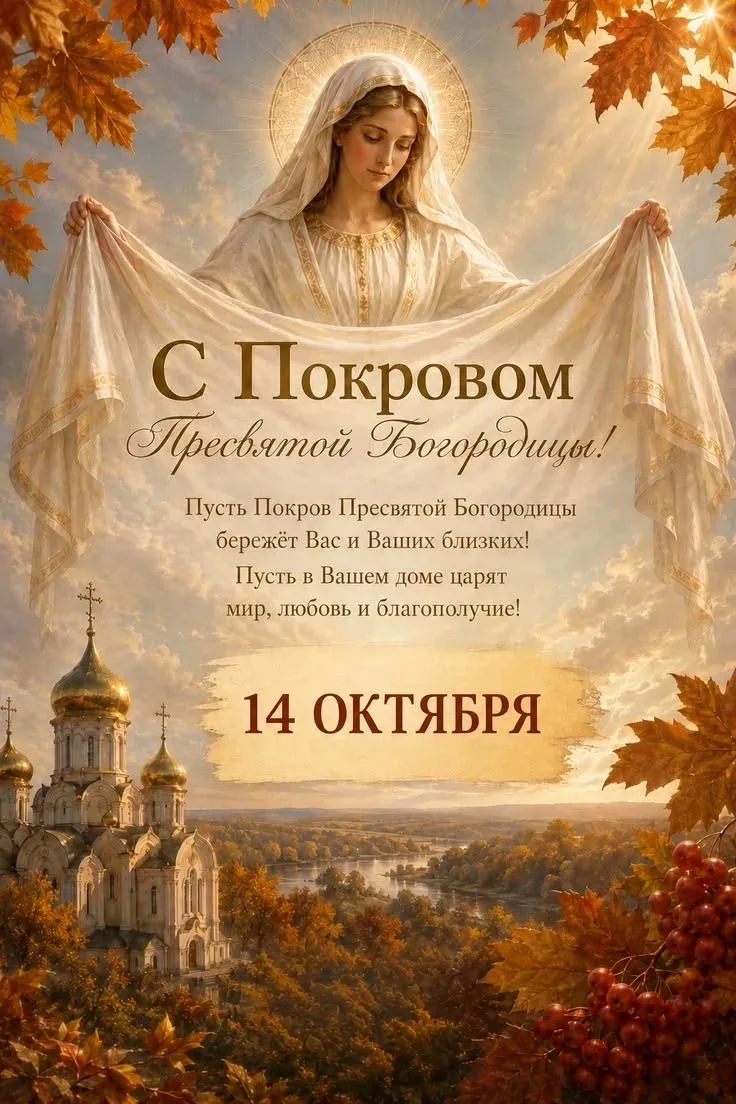 Сегодня большой христианский праздник, с которым я всех поздравляю.