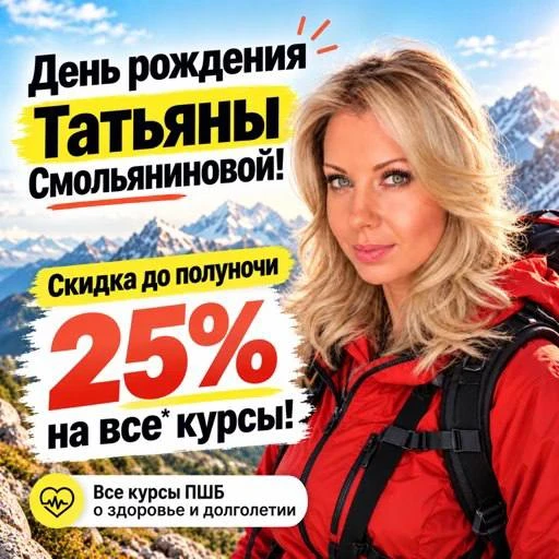 ✨25% скидка на все* курсы: вечеринка не закончена!