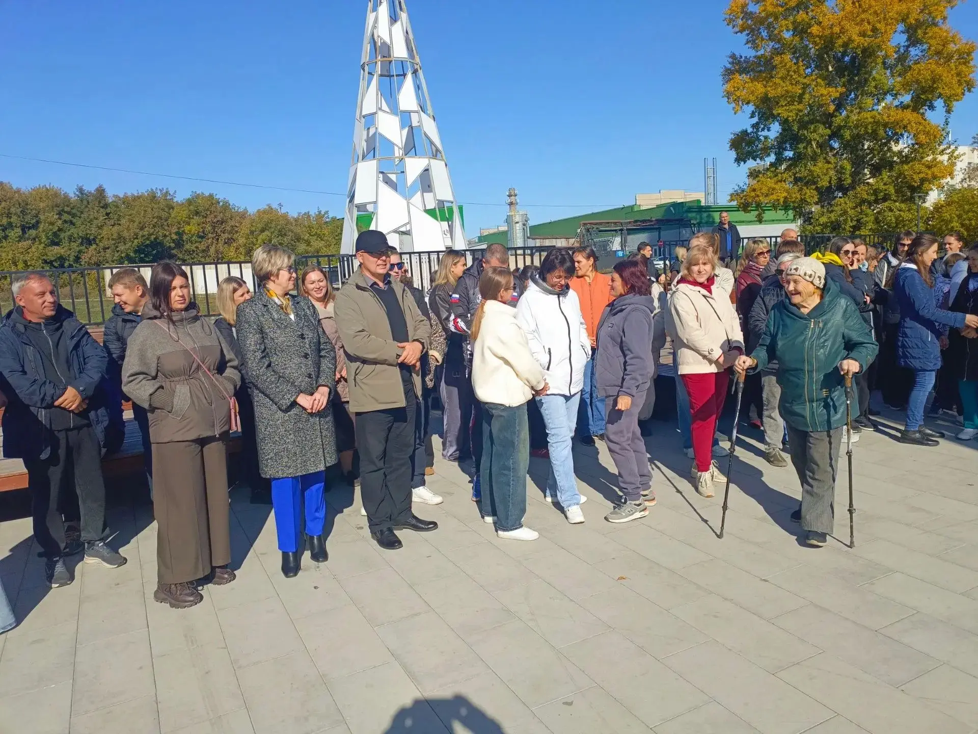 В городе Оби была проведена Всероссийская акция «10 000 шагов к жизни».