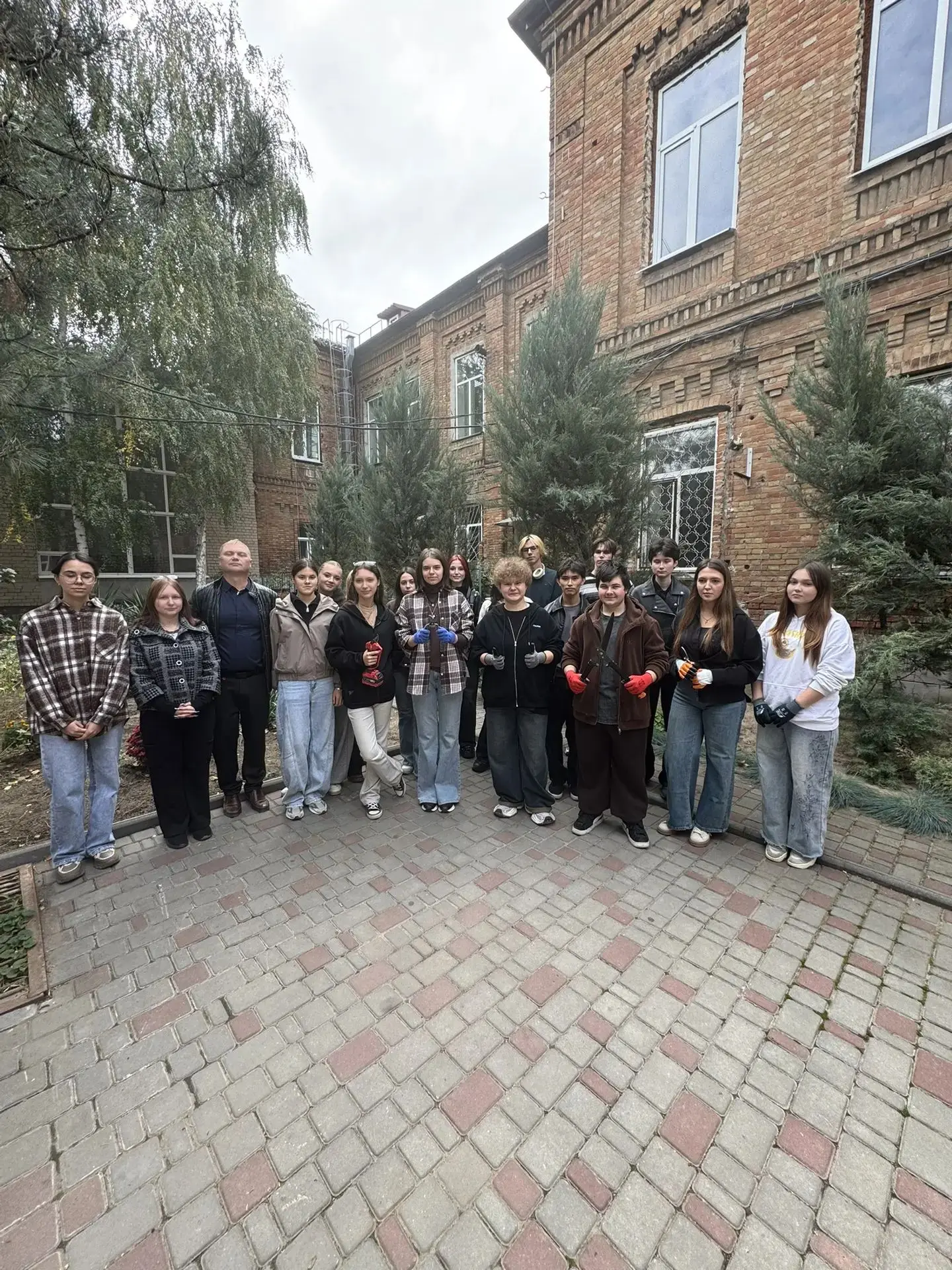 Студенты кафедры географии, ландшафтной архитектуры и дизайна провели практическое заня...