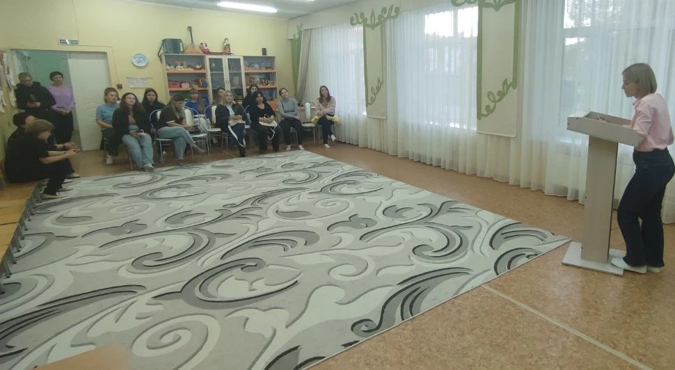 В детском саду прошло общеродительское собрание. Тема собрания: «Основные направления в...