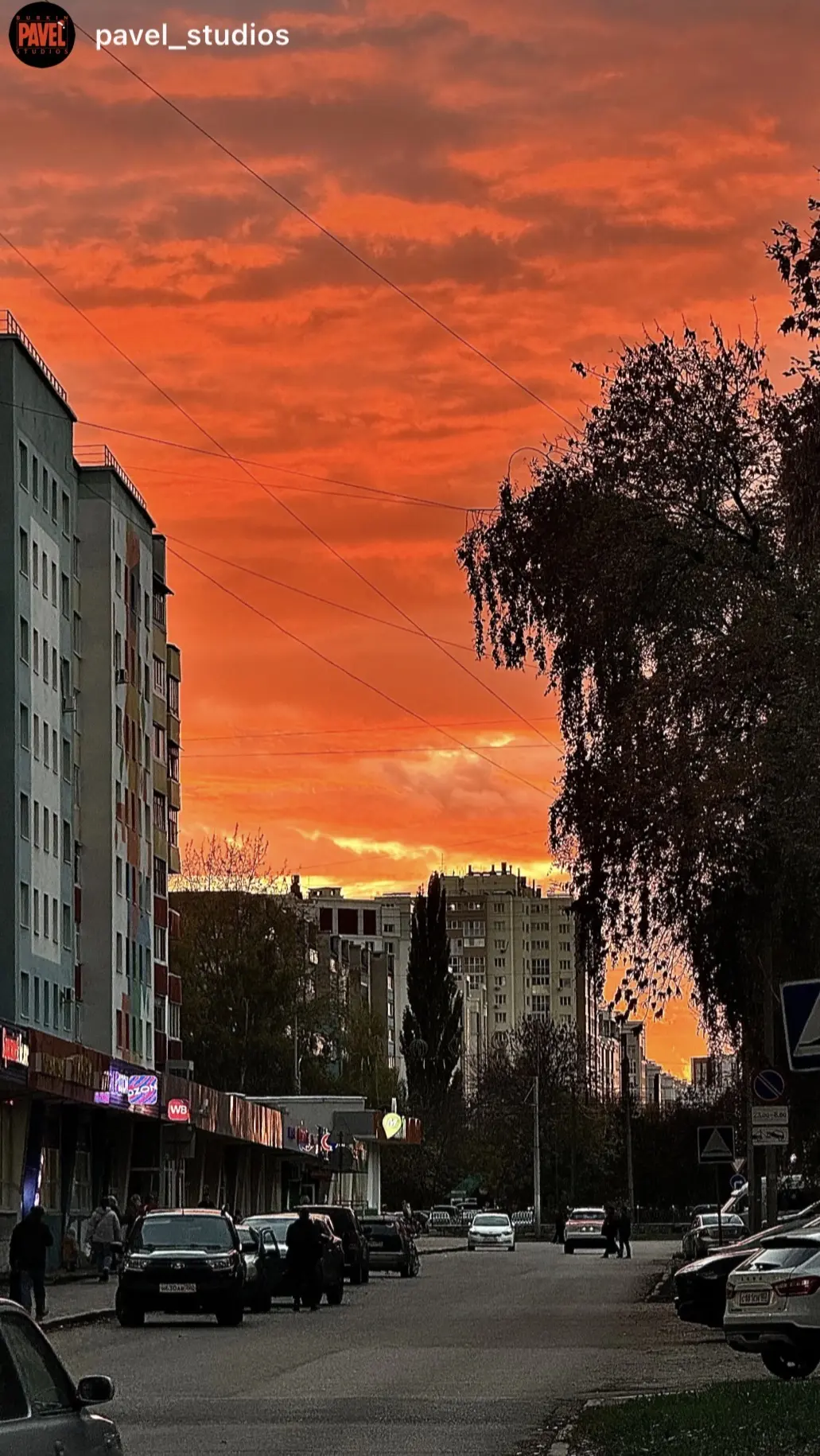 Шикарный закат 🌅