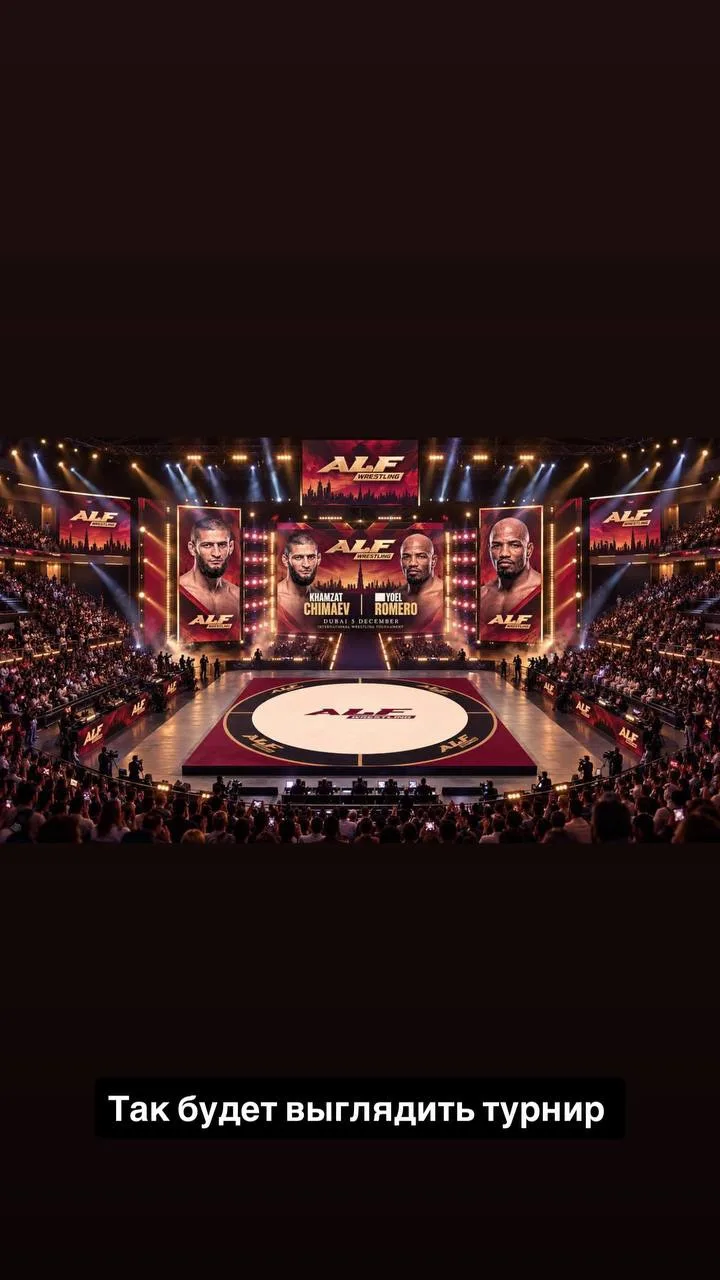 ✅ Альфредо сообщил, что дебютный турнир его лиги ALF Wrestling состоится 5 декабря