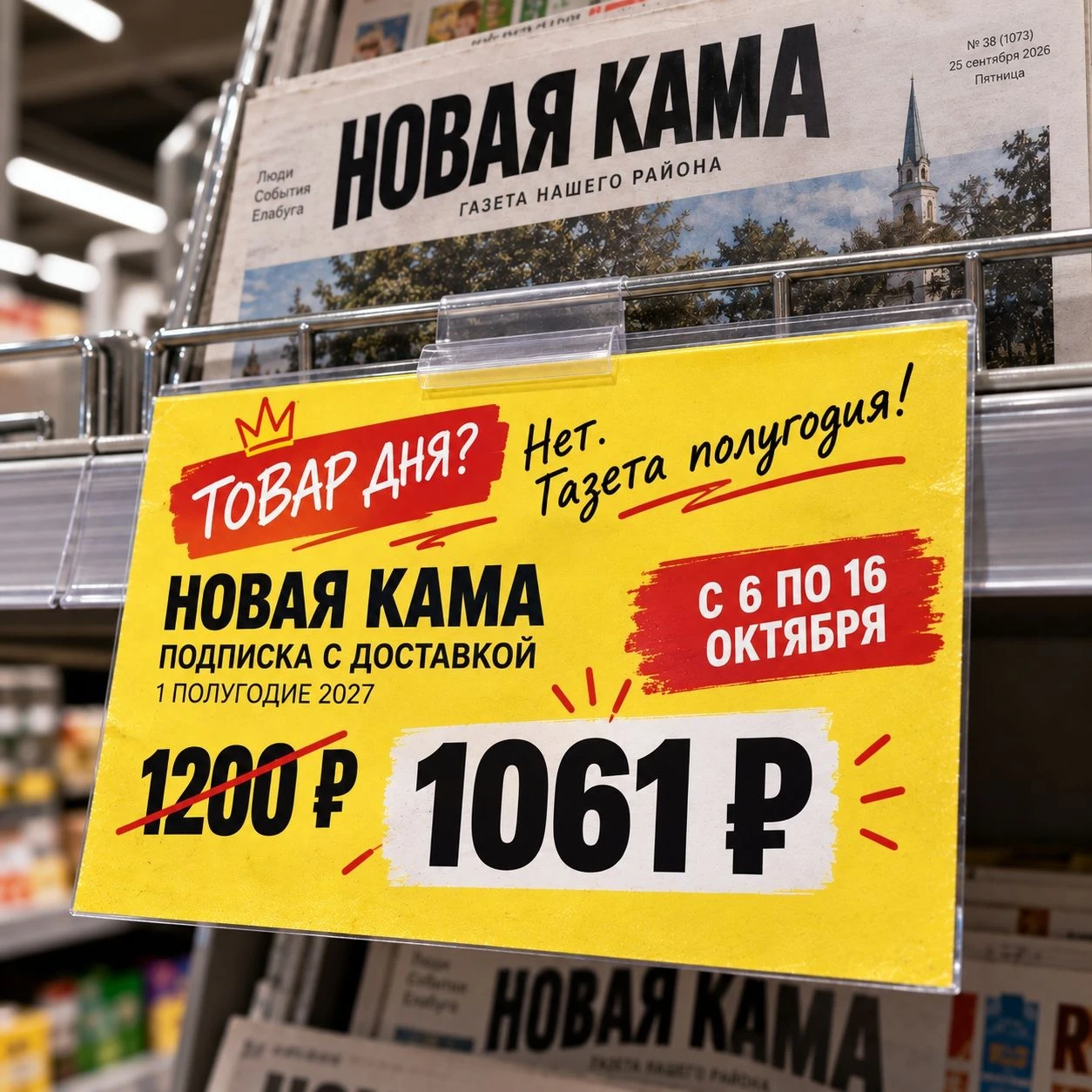 📰 Декада подписки на «Новую Каму» продолжается!